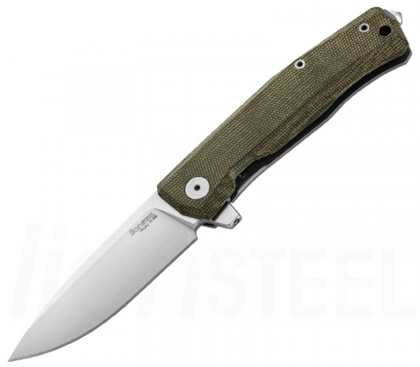 LionSteel Myto Green Canvas Titanium EDC Taschenmesser