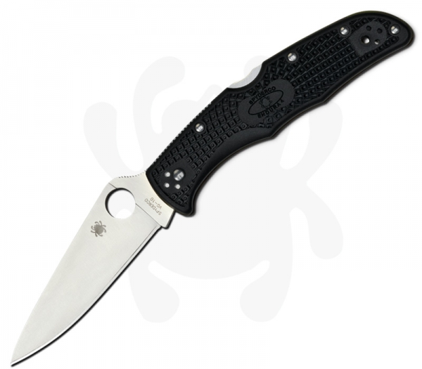 Spyderco Endura 4 Messer Flat Ground C10PBK