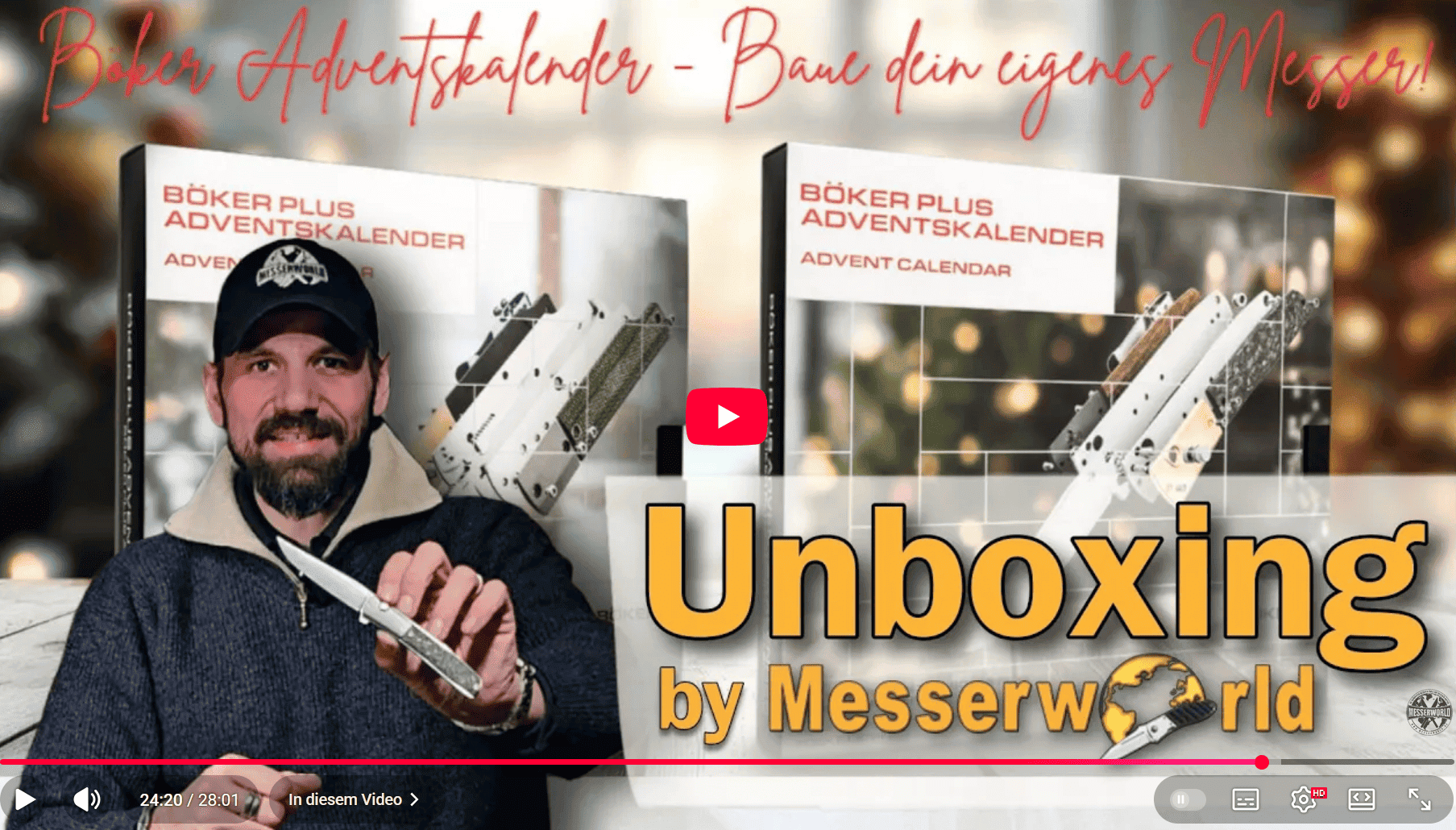 Böker Plus Adventskalender 2025 – Übersicht