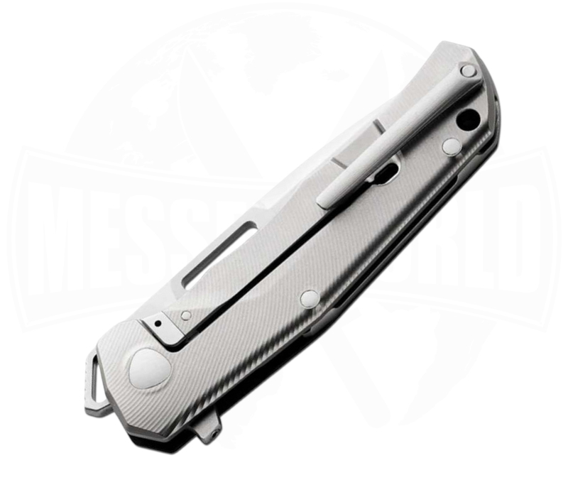 LionSteel Q4ttro Carbonfiber / TI Klappmesser mit Pocket-Clip