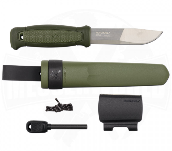 Morakniv Kansbol Green with Survival Kit - Outdoor Knife