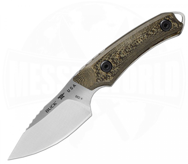 Buck Knives Alpha Scout Pro Richlite Brown Fahrtenmesser