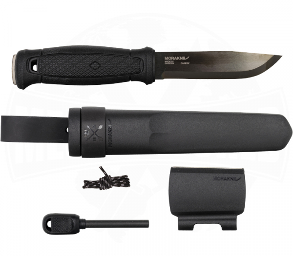 Garberg Black + Survival-Kit Outdoormesser