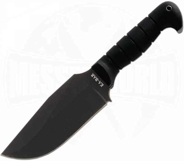 Ka-Bar Heavy Duty Warthog Outdoormesser in Schwarz