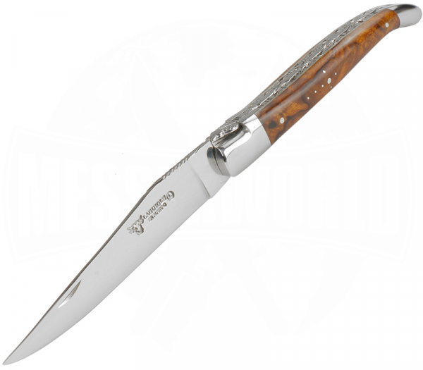 Laguiole en Aubrac Eisenholz Doppelplatinen 12 cm