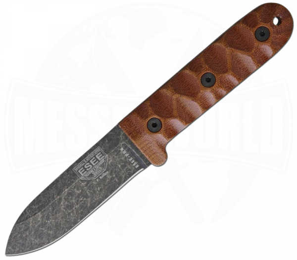 ESEE Knives Camp Lore PR-4 Black Oxide Outdoor Knife