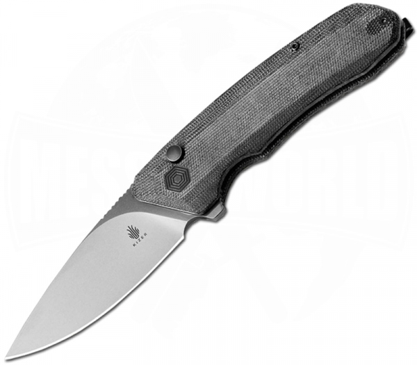 Kizer Invictus Micarta Button-Lock V3602C1