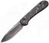 Elementum Damast Button Lock Carbon