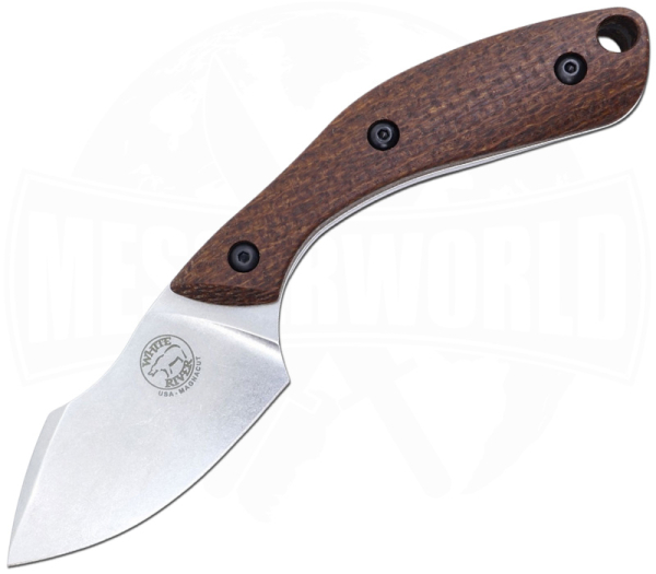 White River Knife & Tool Apex Burlap Micarta/MagnaCut Messer