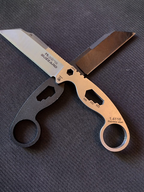 Hydra-Buzzard-Test-Messer-Zwei-Messer