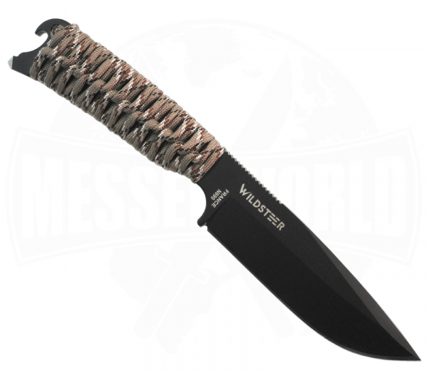 Wildsteer Skarabe Outdoormesser Paracord