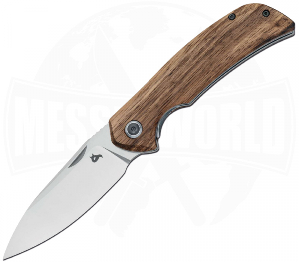 Blackfox Paradigma Ziricote - Robustes Zweihandmesser mit Holzgriff und D2-Stahl Klinge