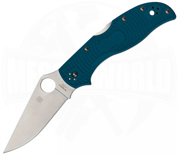 Spyderco Stretch 2 Straight Spine Blue Taschenmesser