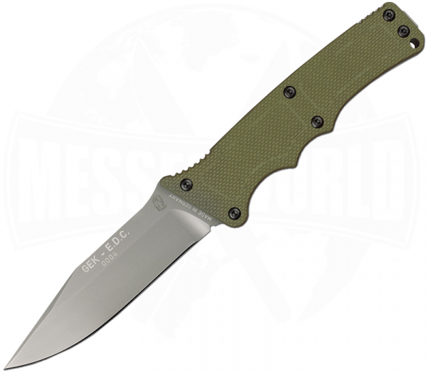 EICKHORN GEK EDC Plain G10 Closed Green