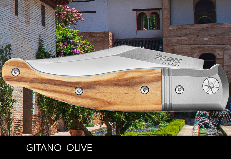 LionSteel Gitano Olivenholz Spain