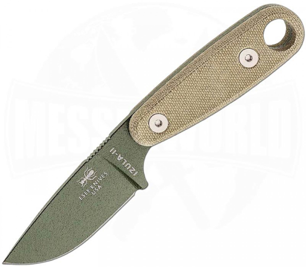 ESEE Knives Izula II OD Green - Beliebtes Outdoormesser