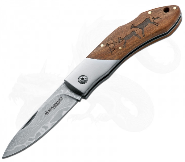 Magnum Caveman Damast-Klappmesser