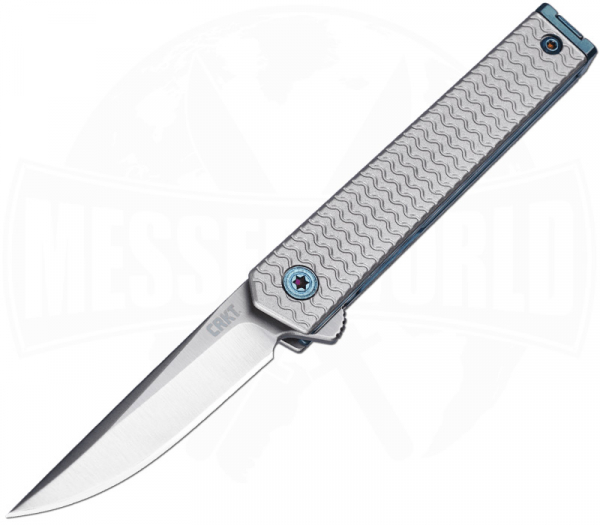 CRKT CEO Microflipper Droppoint Folding Knife