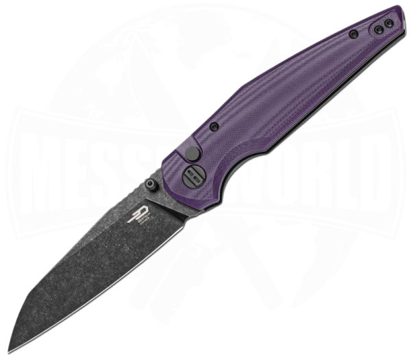 Bestech Knives Snakebird Button Lock Purple Klappmesser