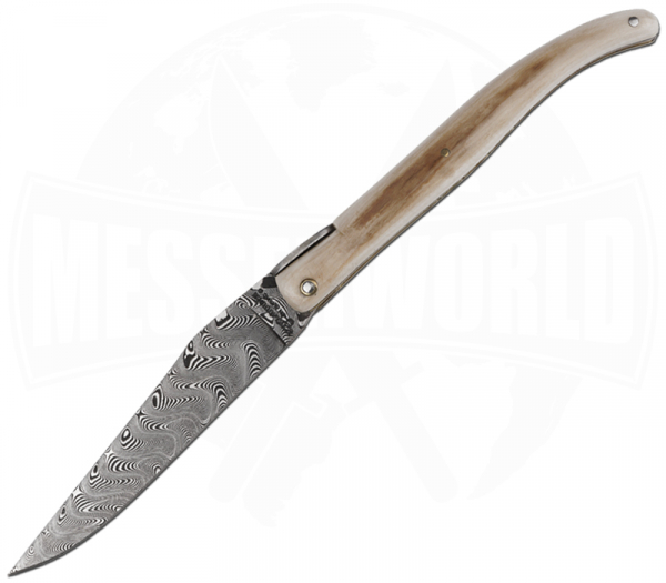 Laguiole en Aubrac Tour Eiffel Mammoth Ivory Damascus