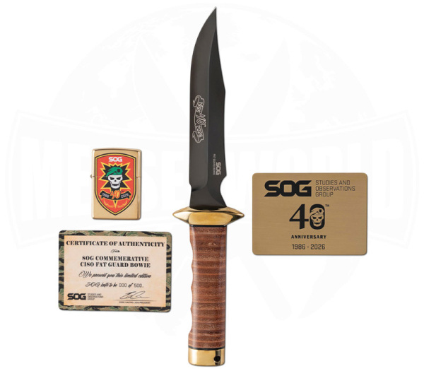 SOG 40th Anniversary Bowie Limited Edition S40B-BX weltweit 500 Stück