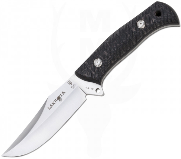 Muela Lakhota Black Outdoor Knife