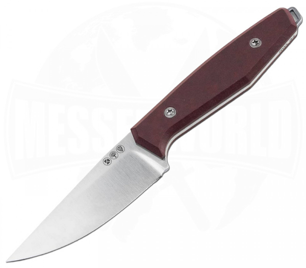 Böker Daily Knives AK1 Richlite Redstone - Modernes EDC FIxed