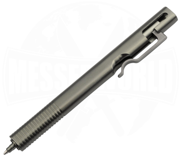 Böker Plus Oval V2 Pen Gray 