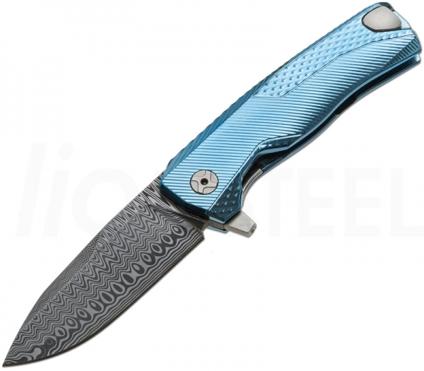 Lionsteel ROK Damast Blue