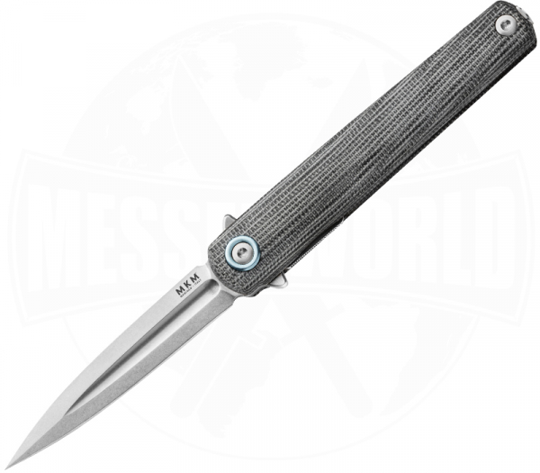 MKM Flame Light Dagger Micarta Black Messer
