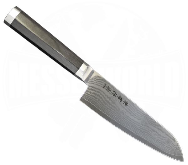 Kanetsune Seki Santoku 180 mm VG Damast KC-230 Series 