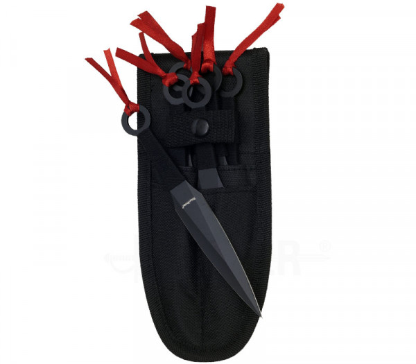 Kunai throwing knife set