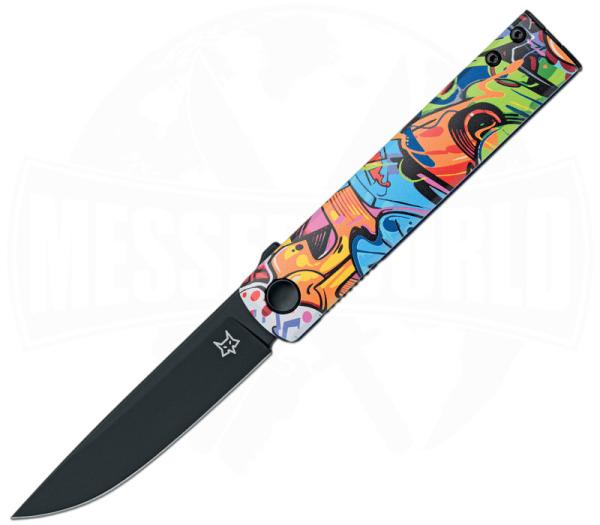 FOX KNIVES Chnops UV Becut Aluminum Graffiti 