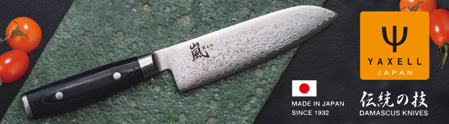 Betaling Pasture toksicitet Yaxell - Japan Chef's Knife with Damascus Blades | Messerworld.en