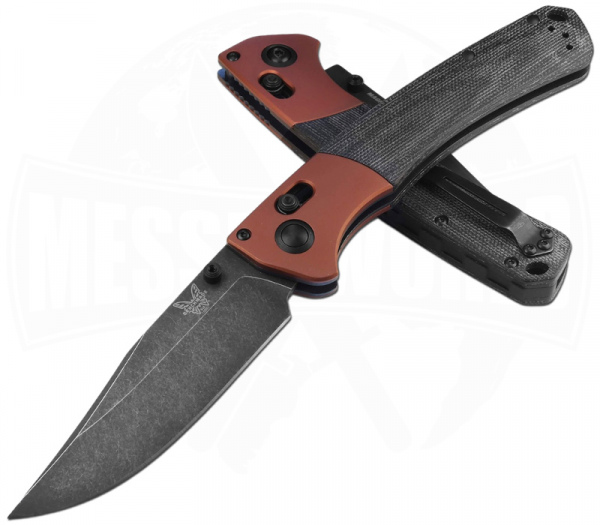 Benchmade Crooked River Micarta 15080BK-04 - Benchmade Taschenmesser mit Magnacut