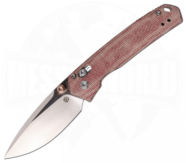 Vosteed Mini Psyop Elmax Norplex UltreX Red A2306 - EDC Taschenmesser