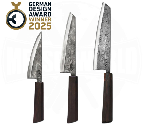 Black Chili Profiset Ebenholz - Handgemachte Küchenmesser