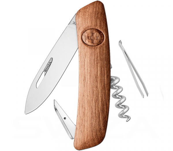 D01 Wood Walnut Swiss Army Knife