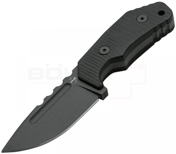 Böker Plus Midgards Knife Little Dvalin Fix Blade Knife All Black