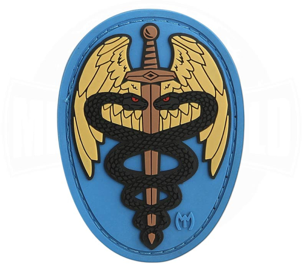 Maxpedition Sword Caduceus Patch Color