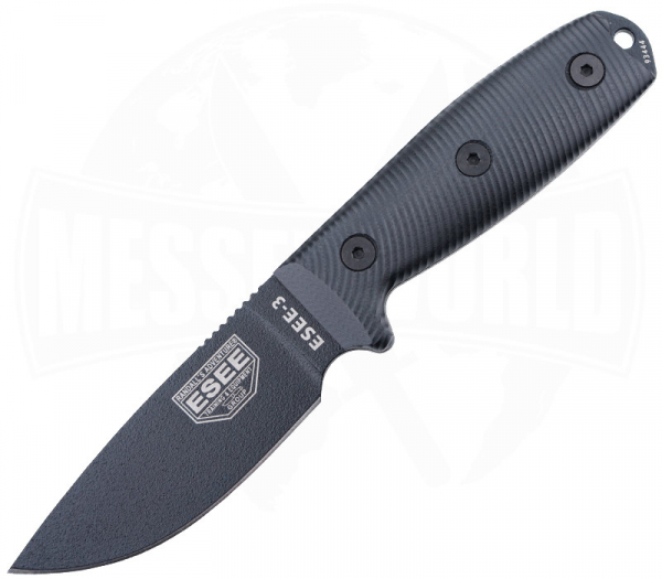 ESEE KNIVES Model 3 G10 3D Schwarz