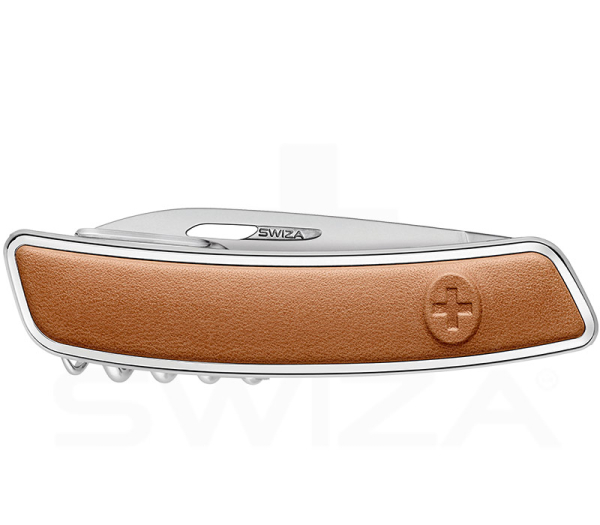 Swiza Leather Collection mit braunem Leder
