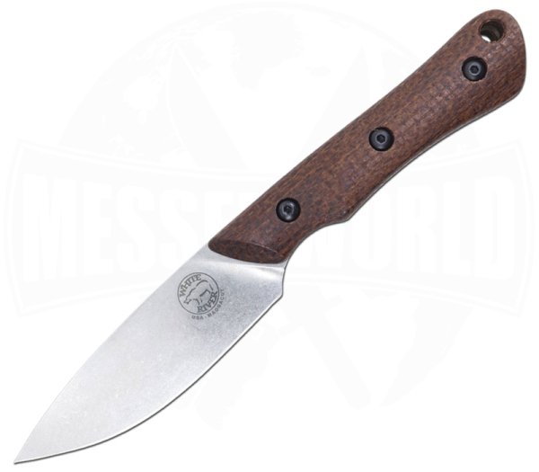 White River Knife & Tool Brave Burlap Micarta//MagnaCut