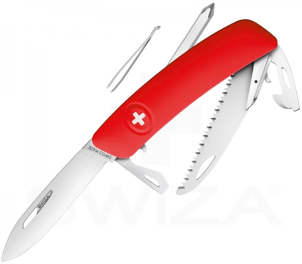 Swiza D06 Red Knife - Original Swiss Army Knife