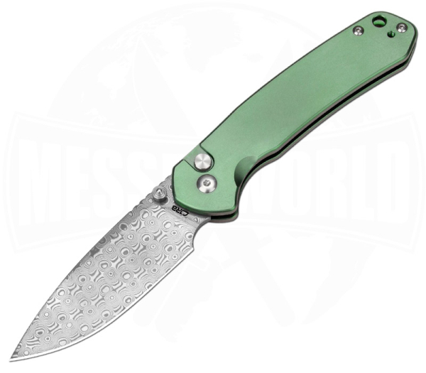 CJRB Pyrite Damast Green Titan