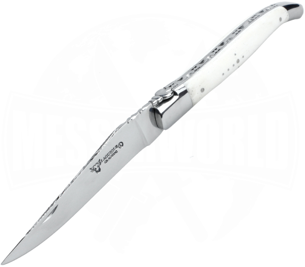 Laguiole Aubrac Taschenmesser polierte Knochen