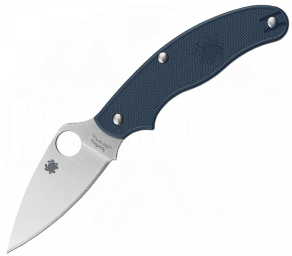 Spyderco UK Pen Knife Blue Slipjoint EDC