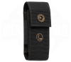 Nylon Etui L Black Bronze Stitching