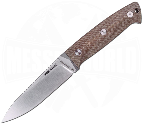 Real Steel Black Thorn K110 Natural Micarta