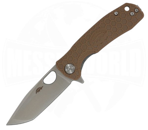 Honey Badger Tanto Large Tan